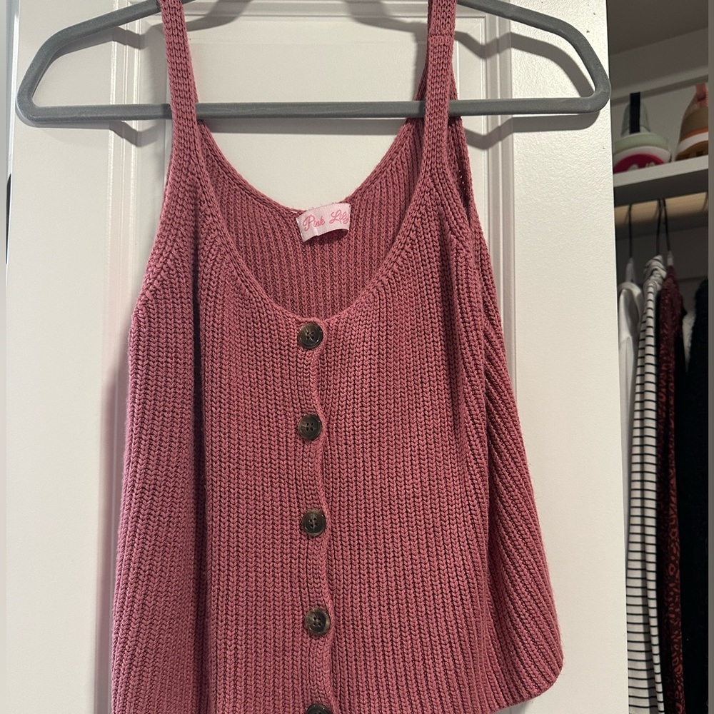 Sweater tank